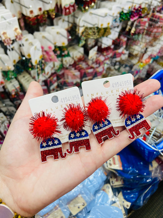 Patriotic Earrings