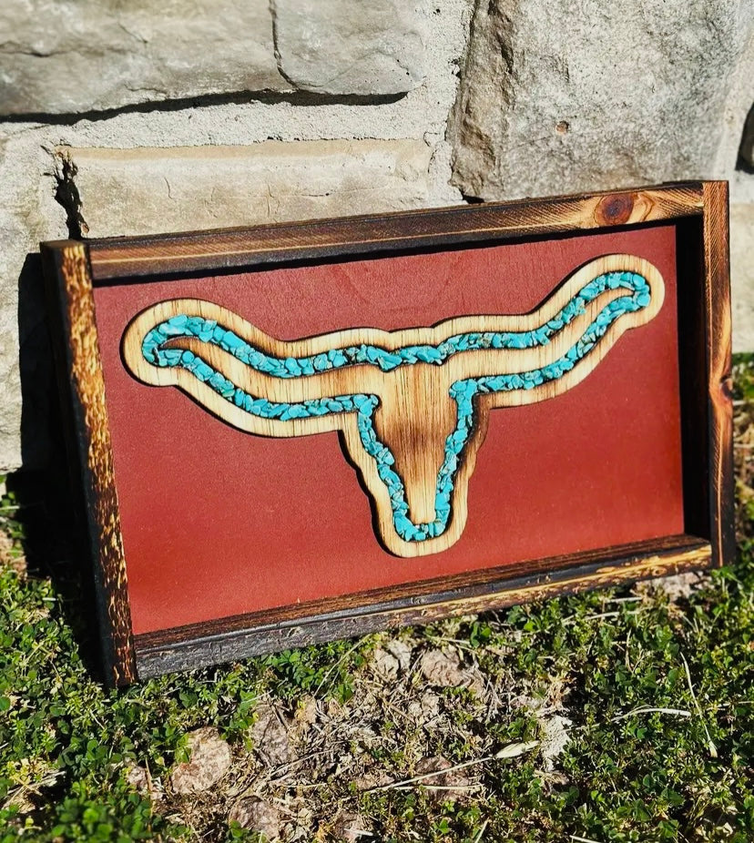 Orange Bullhead Sign