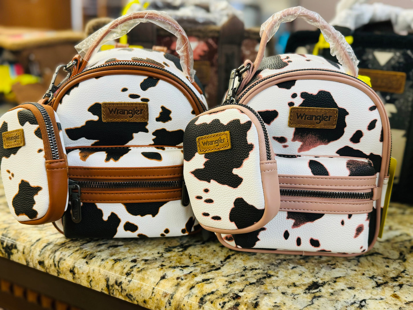 Mini Wrangler Cowhide Backpack