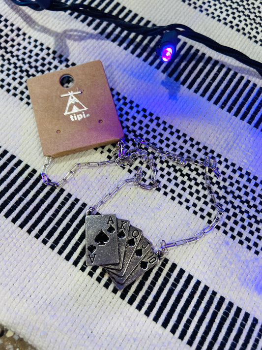 Deck of cards Necklace